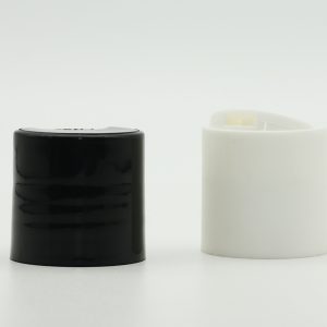 28/410 Disk Lids for Cosmetics | One-Touch Press Dispensing Caps