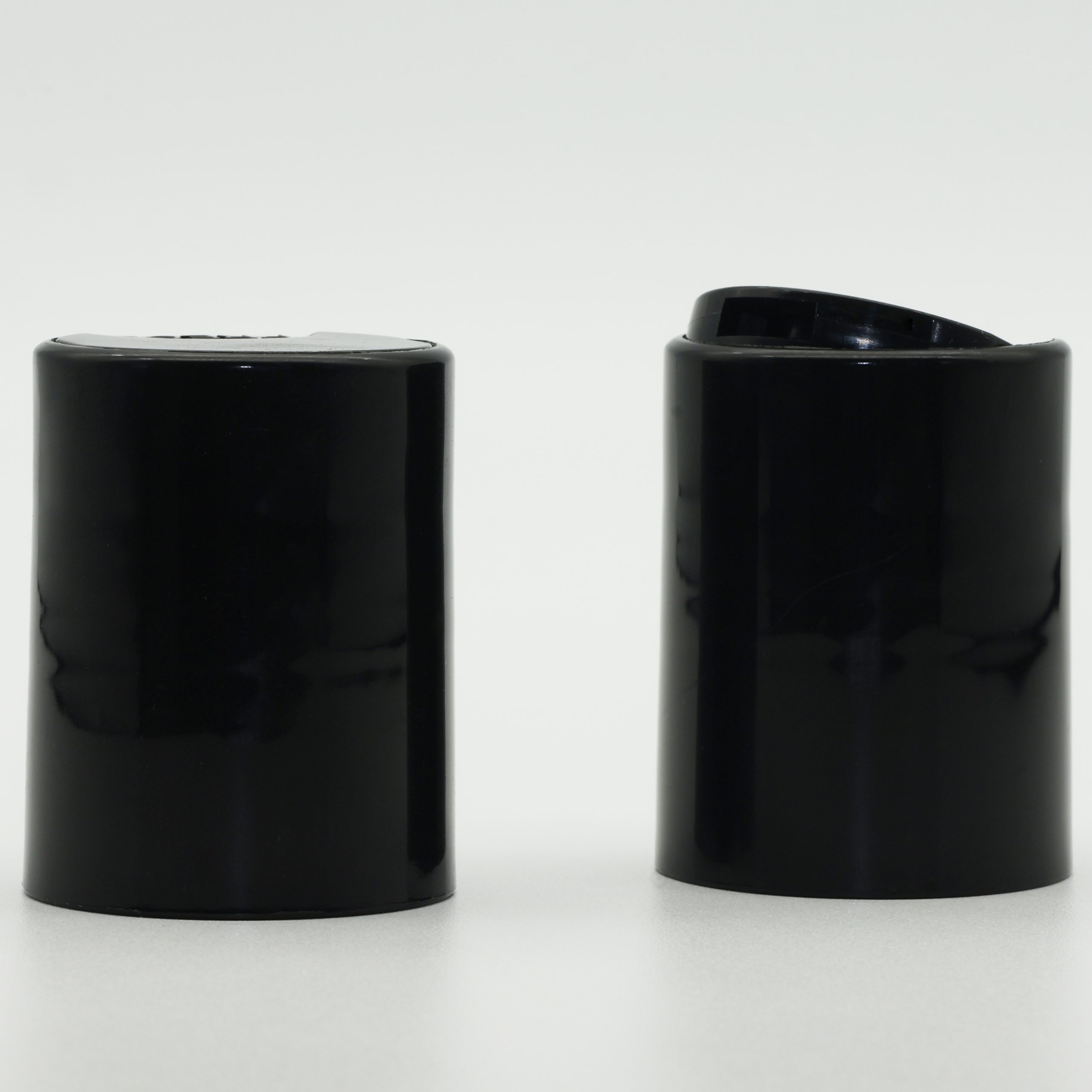28/415 Disk Lids for Cosmetics | One-Touch Press Dispensing Caps