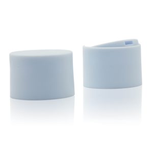 50mm 24-Thread Double-Layer Disk Caps | One-Touch Press Dispensing Caps